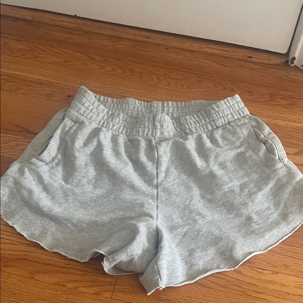 Aerie Light Gray Athletic Shorts